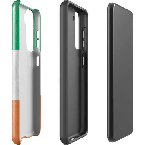 Ireland Flag Distressed Galaxy S21 FE Pro Case